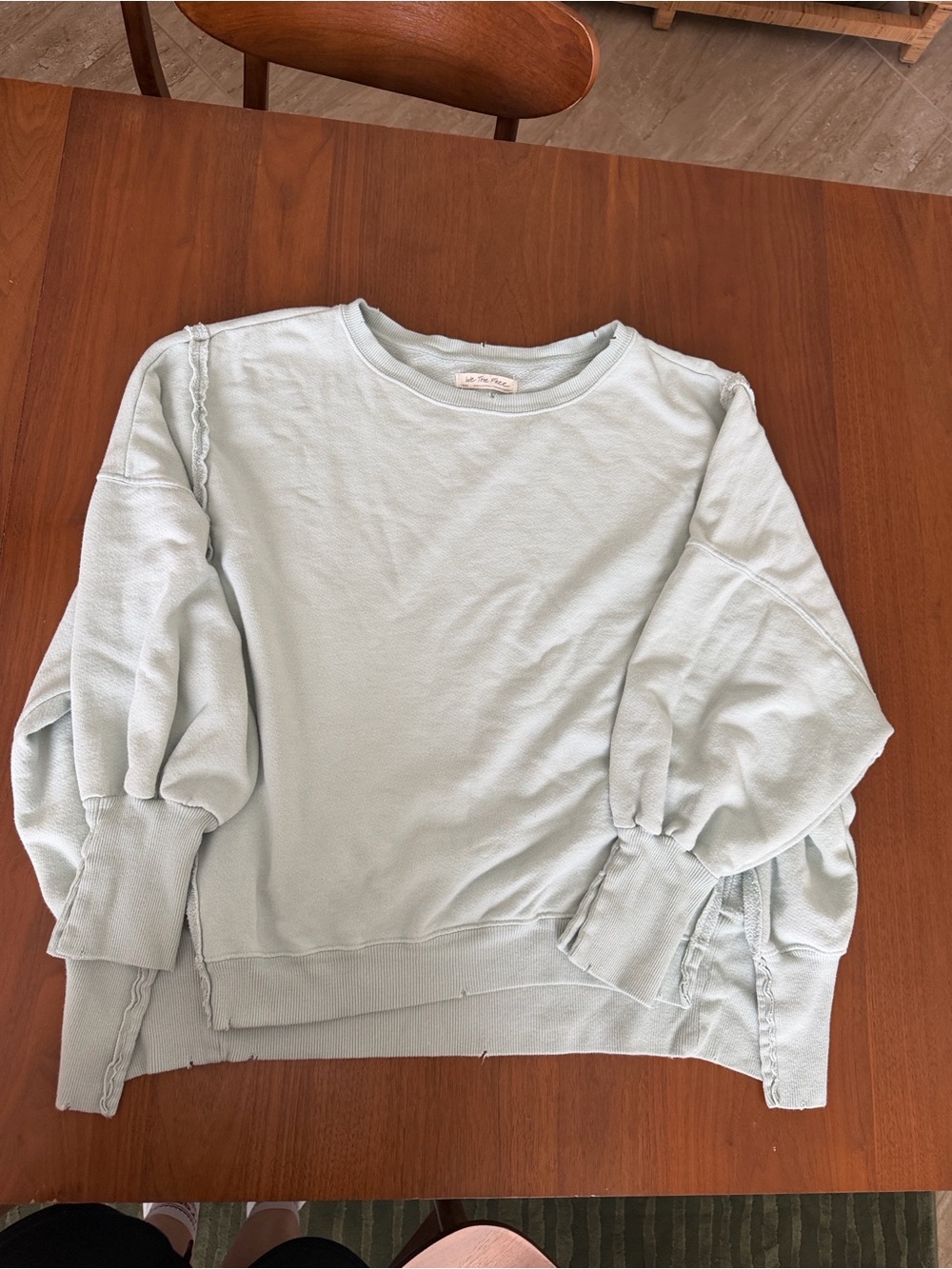 We the free Camden sweatshirt small green - Picture 2 of 3